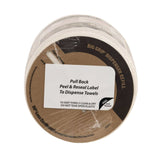 TOOLBOX® Z300 Wipers Big Grip Refill, 1-Ply, 10 x 12, White, 6/Carton (SLR20421) Case of 6