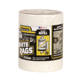 TOOLBOX® Z300 Wipers Big Grip Refill, 1-Ply, 10 x 12, White, 6/Carton (SLR20421) Case of 6