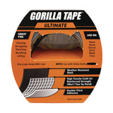 Gorilla® Ultimate Tape, 3" Core, 1.88" x 20 yd, Black (GOR113499) 1 RL