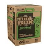 TOOLBOX® DuraSoak Universal Sorbents Medium Duty Roll Pad, 40 gal, 28.5" x 125 ft (SLR23250) Each