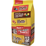 M & M's® M and M'S Milk Chocolate, Peanut and Peanut Butter Variety Pack Fun Size Chocolate Candy Assortment, 19.41 oz Bag (MNM59878) Each