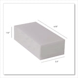 Americo® Melamine Block Erasing Sponge, 4.75 x, 2.65, 1.12" Thick, White, 24/Carton (AM7551024) Case of 24