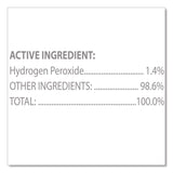 Clorox Hydrogen-Peroxide Cleaner/disinfectant, 1 Gal Bottle, 4/carton (CLO30829CT) Case of 4