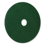 Americo® Scrubbing Pads, 12" Diameter, Green, 5/Carton (AM7400312) Case of 5