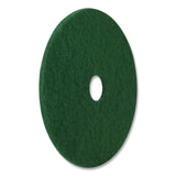Americo® Scrubbing Pads, 12" Diameter, Green, 5/Carton (AM7400312) Case of 5