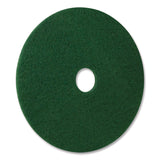 Americo® Scrubbing Pads, 16" Diameter, Green, 5/Carton (AM7400316) Case of 5