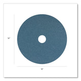 Americo® Blue Cleaner Pad, 16" Diameter, Blue, 5/Carton (AM7400416) Case of 5