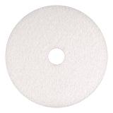 Americo® Polishing Pads, 18" Diameter, White, 5/Carton (AM7401218) Case of 5