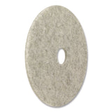 Americo® Combo Burnishing Pads, 28" Diameter, Gray, 5/Carton (AM7402059) Case of 5