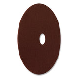 Americo® EcoPrep EPP Specialty Pads, 15" Diameter, Maroon, 10/Carton (AM7420715) Case of 10