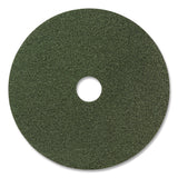 Americo® Black Diamond 3000 Grit Diamond Pad, 17" Diameter, Black/Green, 2/Carton (AM7442417) Case of 2