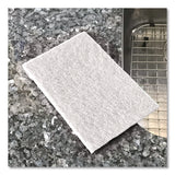 Americo® 92-98 Light Duty Hand Pad, 6 x 9, White, 20/Pack, 3 Packs/Carton (AM7510160) Case of 60