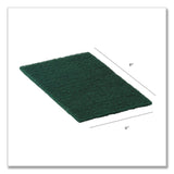 Americo® 90-96 Medium Duty Hand Cleaning Pad, 6 x 9, Green, 20/Pack, 3 Packs/Carton (AM7510161) Case of 60
