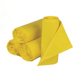 Inteplast Group Low-Density Commercial Can Liners, Infectious Waste Biohazard, 30 gal, 1.15 mil, 30" x 43", Yellow, 25 Bags/Roll, 6 Rolls/CT (IBSBR3043SPY) Case of 150