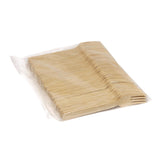 Dixie® Bamboo Cutlery, Fork, Light Golden, 100/Pack, 10 Packs/Carton (DXEANFBAM) Case of 1000