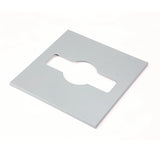 Alpine Industries 29 Gallon Trash/Recycling Cans, Steel, Blue Cans/Bottles Recycling with Mixed Lid, Black Trash Can with Square Lid (ALH4450BLKKIT5) Each