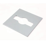 Alpine Industries 29 Gallon Trash/Recycling Cans, Steel, Green Mixed Recycling Can with Mixed Lid, Black Trash Can with Square Lid (ALH4450BLKKIT11) Each