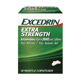 Excedrin® X-Strength Caplets, 2 Caplets/Packet, 30 Packets/Box (ACM2756950) Each