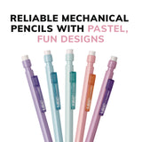 BIC® Xtra-Smooth Pastel Edition Mechanical Pencils, 0.7 mm, HB (#2), Black Lead, Assorted Barrel Colors, 24/Pack (BICMPNP24BLK) Pack of 24