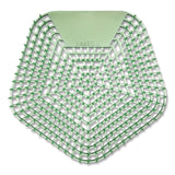 Boardwalk® Anti-Splash Urinal Screen, Cucumber Twist Scent, Green, 0.11 oz, 10/Box (BWK1005) Case of 10