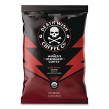 Death Wish Coffee Co. Coffee Frac Pack, Regular, 3.25 oz Fraction Pack, 25/Carton (DEWEWC34354) Case of 25