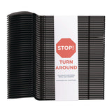 Dixie® SmartStock Tri-Tower Dispensing System Cutlery, Sporks, Mediumweight, Plastic, Black, 40/Cartridge, 24 Cartridges/Carton (DXEDUSSPR5) Case of 960