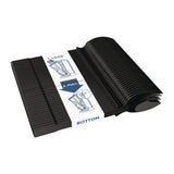 Dixie® SmartStock Tri-Tower Dispensing System Cutlery, Sporks, Mediumweight, Plastic, Black, 40/Cartridge, 24 Cartridges/Carton (DXEDUSSPR5) Case of 960