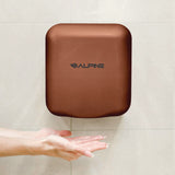 Alpine Industries Hemlock Commercial Automatic 120V Hand Dryer, 6.68 x 11.41 x 12.31, Stainless Steel, Copper (ALHALP40010COP) Each