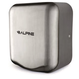 Alpine Industries Hemlock Commercial Automatic 120V Hand Dryer, 6.68 x 11.41 x 12.31, Stainless Steel, Silver (ALHALP40010SSB) Each