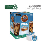 The Original Donut Shop® Iced Duos Cookies + Caramel Iced Coffee K-Cup Pods, 24/Box (GMT5000373021) Box of 24