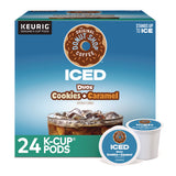 The Original Donut Shop® Iced Duos Cookies + Caramel Iced Coffee K-Cup Pods, 24/Box (GMT5000373021) Box of 24