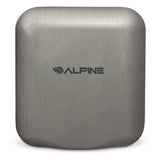 Alpine Industries Hemlock Commercial 220V Automatic Hand Dryer, 6.68 x 11.41 x 12.31, Stainless Steel, Silver (ALHALP40020SSB) Each