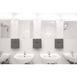 Alpine Industries Willow Commercial 120V Automatic Hand Dryer, 3.93 x 11.25 x 12.63, Stainless Steel, Gray (ALHALP40510GRY) Each