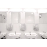 Alpine Industries Willow Commercial 120V Automatic Hand Dryer, 3.93 x 11.25 x 12.63, Stainless Steel, Silver (ALHALP40510SSB) Each