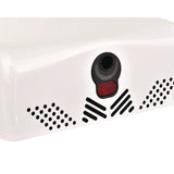 Alpine Industries Willow Commercial 120V Automatic Hand Dryer, 3.93 x 11.25 x 12.63, Stainless Steel, White (ALHALP40510WHI) Each