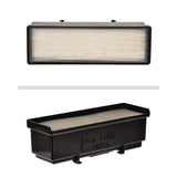 Alpine Industries Willow Commercial 120V Automatic Hand Dryer, 3.93 x 11.25 x 12.63, Stainless Steel, White (ALHALP40510WHI) Each