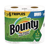 Bounty® Select-a-Size Kitchen Roll Paper Towels, 2-Ply, 11 x 5.9, White, 135 Sheets/Roll, 2 Rolls/Pack (PGC06133) Pack of 2