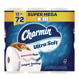 Charmin® Ultra Soft Bathroom Tissue, Septic Safe, 2-Ply, White, 336 Sheets/Roll, 12 Rolls/Pack (PGC08471) Pack of 12
