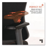 Sharper Image® Revive Shiatsu Ergonomic Mesh Swivel Massage Chair, Supports Up to 275 lbs, 19.75" to 22.75" Seat Height, Black Seat/Back (SBI60097BLK) Each