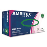 AMBITEX® L5201 Series Powder-Free Latex Gloves, Ivory, X-Large, 100 Gloves/Box, 10 Boxes/Carton (TXILXL5201CT) Case of 1000