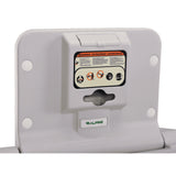 Alpine Industries Compact Horizontal Baby Changing Station, 32 x 18, White (ALHALP411E) Each