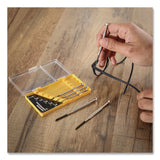 Great Neck® Precision Screwdriver Set, Six-Piece, Phillips/Slotted, Assorted Lengths, Polished Steel Handles (GNSGP6C) Each