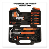 Great Neck® Homeowner's 39-Piece Tool Set, 12.38" x 3" x 7.25" Carry Case (GNS73802) Each