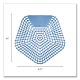 Fresh Products WCBasix Urinal Screen, Clean Cotton Scent, Blue, 0.11 oz, 10/Box (FRSWCBX10CBBX) Box of 10