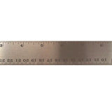TPG Creations™ Stainless Steel Ruler, Standard/Metric, 12" Long, Silver, 72/Carton (TPG15272) Case of 72