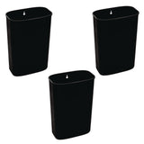 Alpine Industries 10.5 Gallon Recycle, Trash and Compost Combo Station, Brushed Stainless Steel (ALH47040LRTCO) Each