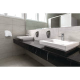 Alpine Industries Surface Mounted Soap and Hand Sanitizer Dispenser, 27 oz, 4.1 x 4.6 x 9.6, Gray (ALHALP425GRY) Each