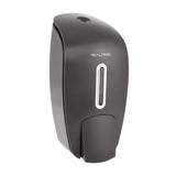 Alpine Industries Surface Mounted Soap and Hand Sanitizer Dispenser, 27 oz, 4.1 x 4.6 x 9.6, Gray (ALHALP425GRY) Each