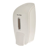 Alpine Industries Surface Mounted Soap and Hand Sanitizer Dispenser, 27 oz, 4.1 x 4.6 x 9.6, White (ALHALP425WHI) Each