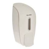 Alpine Industries Surface Mounted Soap and Hand Sanitizer Dispenser, 27 oz, 4.1 x 4.6 x 9.6, White (ALHALP425WHI) Each
